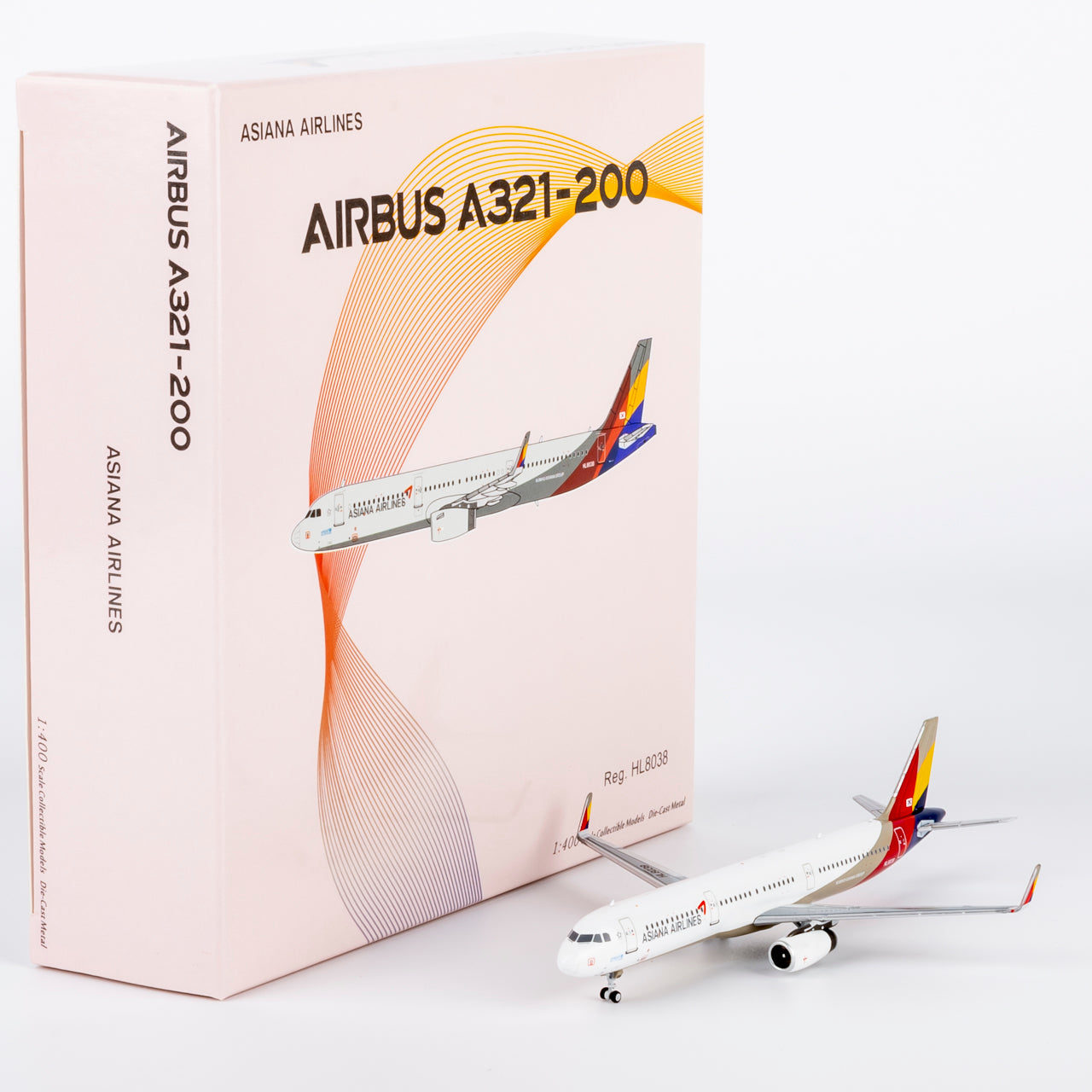 1/400 Asiana Airlines Airbus A321-200 HL8038 NG13126 - cover